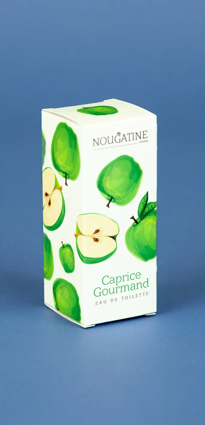 Boîte personnalisée Nougatine Caprice Gourmand